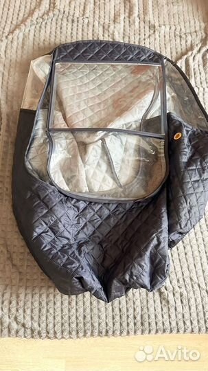 Универсальный дождевик на прогулочную коляску