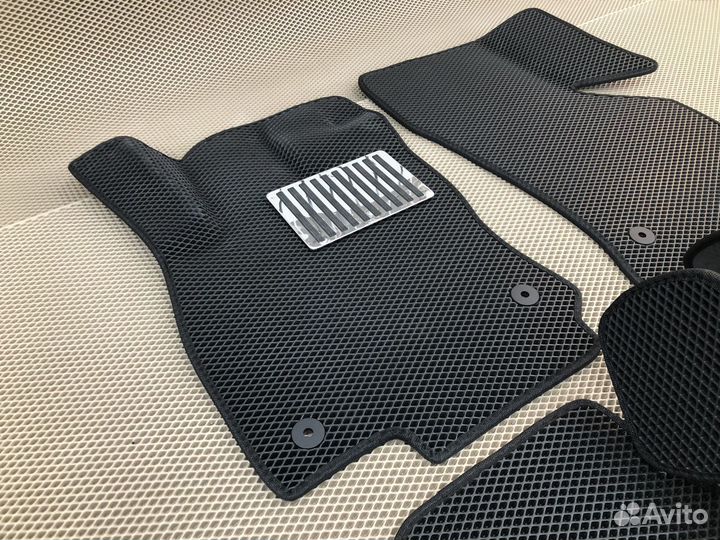 Коврики EVA (ева) Skoda Octavia A7 + подпятник