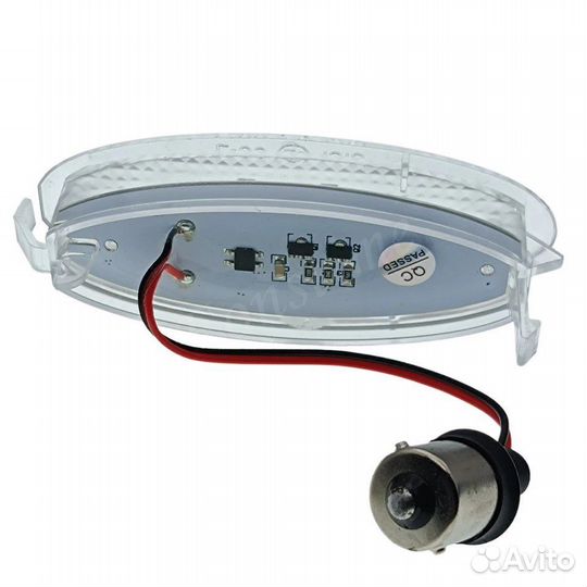 Подсветка номера на Opel Astra Corsa Vectra Zafira