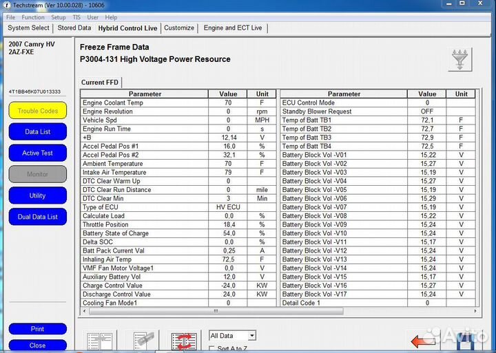 Автосканер toyota techstream lexus NEW V18.00.008