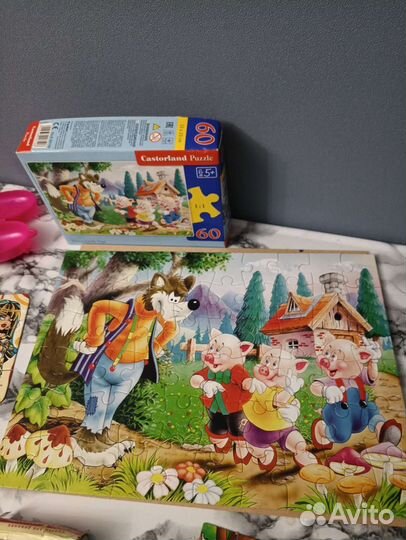 Развивающие игры Пазлы, домино