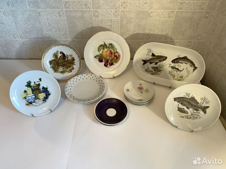 Тарелки фарфоровые.гдр.