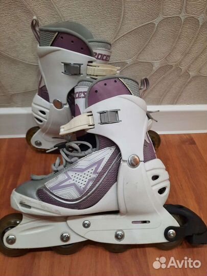 Роликовые коньки детские раздвижные