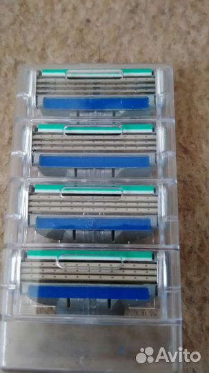 Сменные Кассеты gillette mach3 с 3 лезвиями