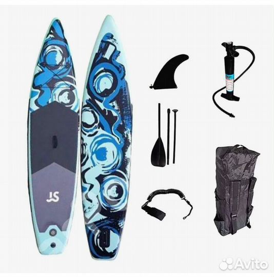 SUP board надувной SUP JS LB 335 (335х76х15)