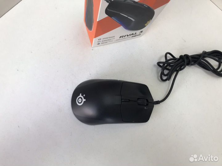 Мышь Проводная Steelseries Rival 3