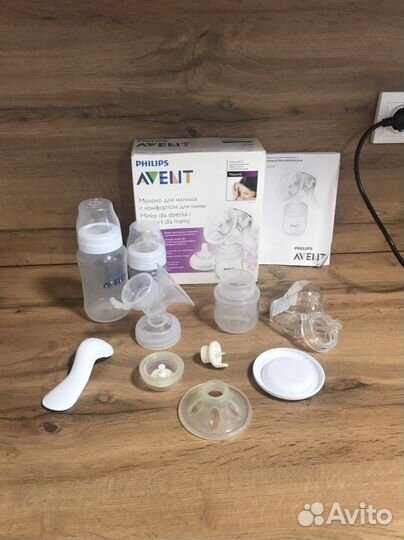 Молокоотсос avent ручной