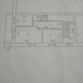 2-к. квартира, 42,1 м², 2/2 эт.