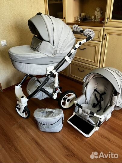 Коляска adamex monte carbon 2 в 1