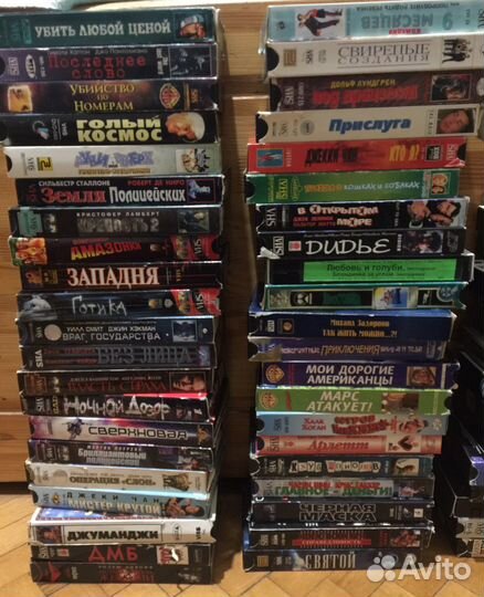 Dvd и Видеокассеты vhs фильмы 90х и 2000х