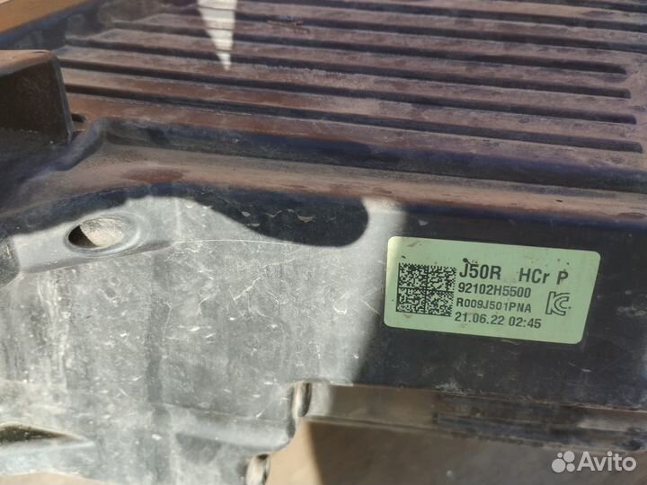 Фара галогеновая Hyundai Solaris 2020-2022