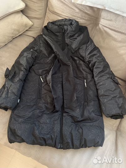 Пуховик зимний детский 128 Colibry