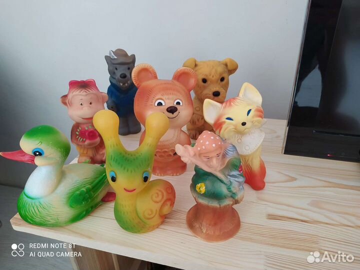 Игрушки ссср(резиновые)