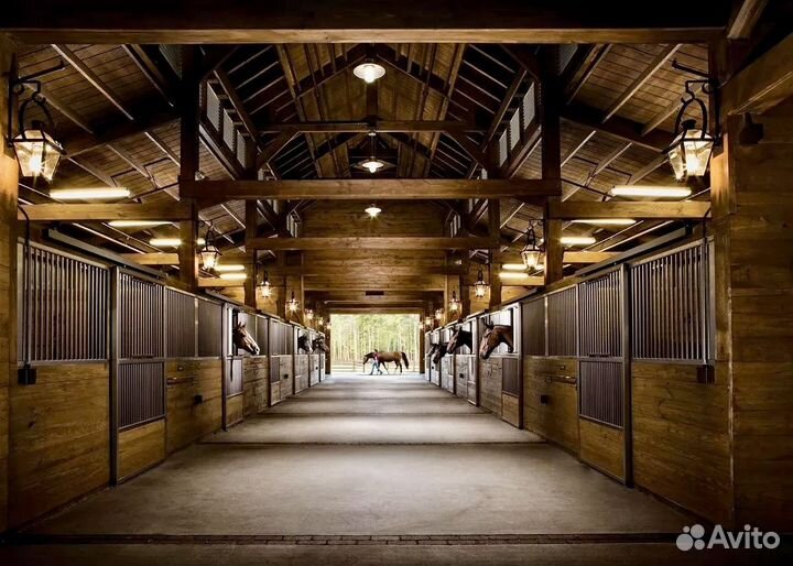 Конный Манеж, Загон Постой для Животных кск