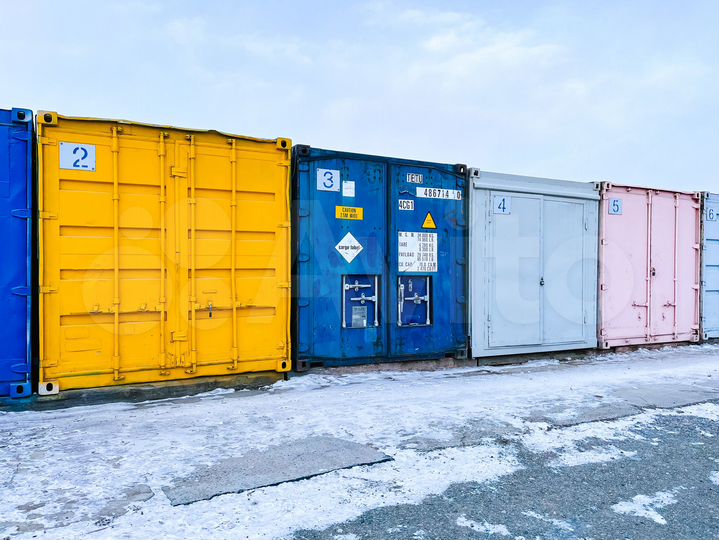 Аренда контейнера 15 м² под хранение