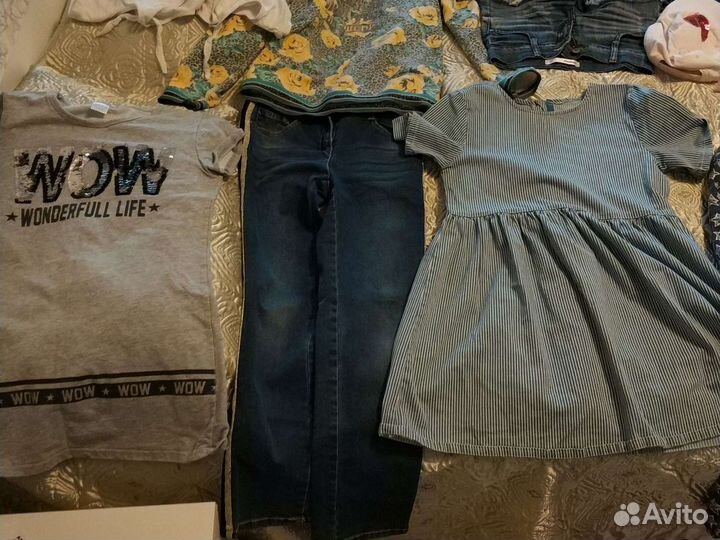 Одежда для девочки на 8-10 лет