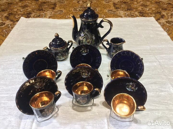 Турецкий кофейный сервиз