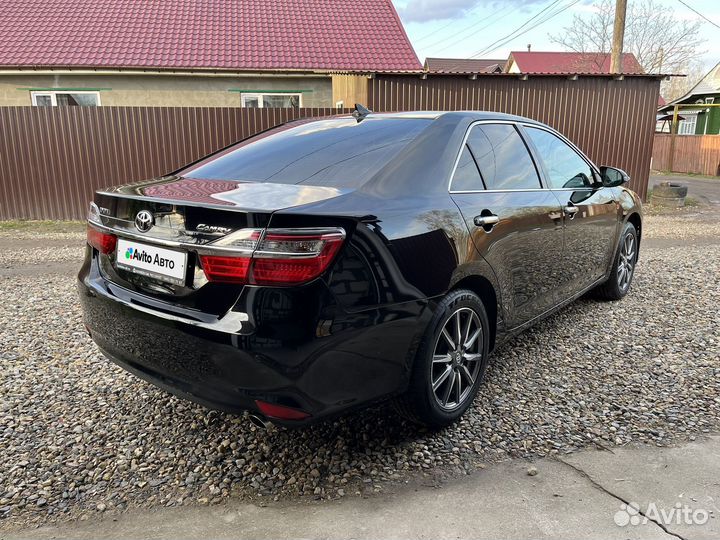 Toyota Camry 2.5 AT, 2016, 153 000 км