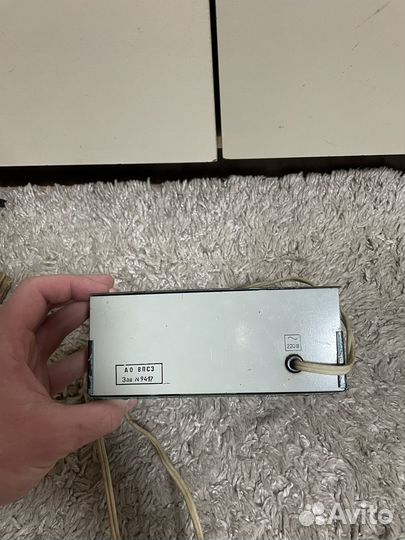 Зарядное устройство для акб СССР