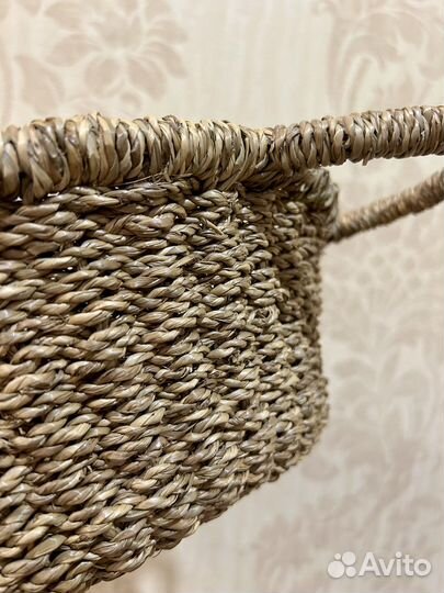 Корзина плетеная IKEA икеа