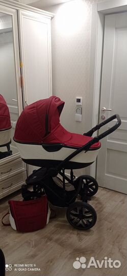 Коляска Legacy Lux 3в1 экокожа+текстиль