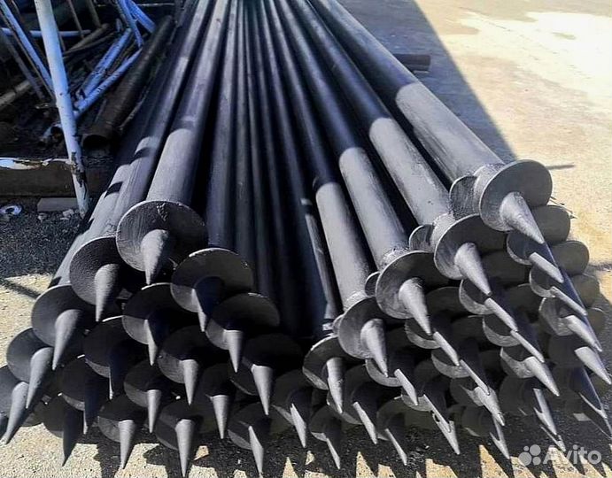 Сваи винтовые доставка монтаж