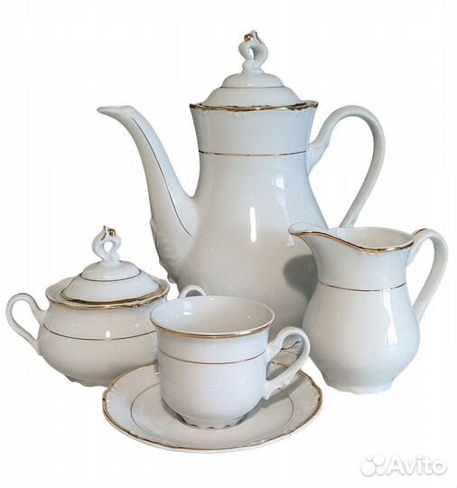 Сервиз кофейный 6 персон Чехия,Thun