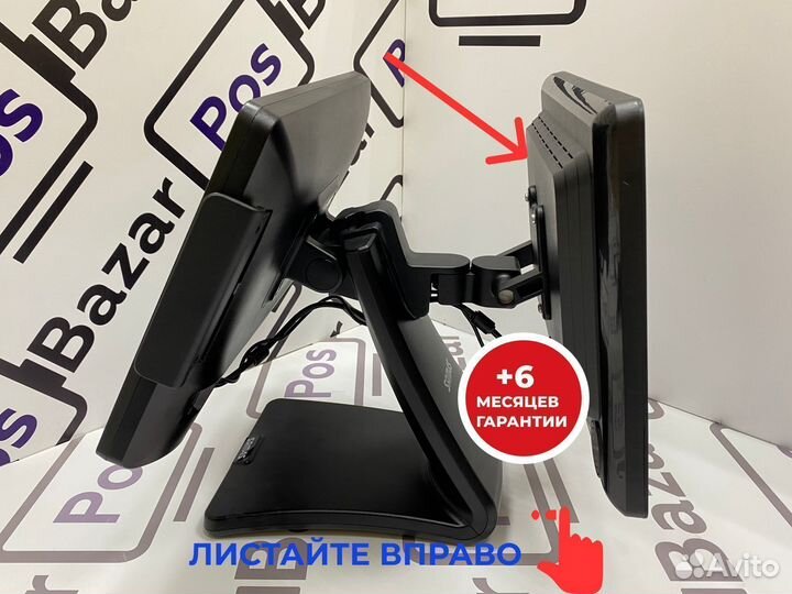 Встраиваемый монитор покупателя 15“ для Sam4s SPT