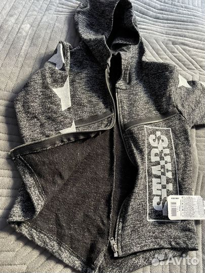 Кофта с капюшоном для мальчика 92