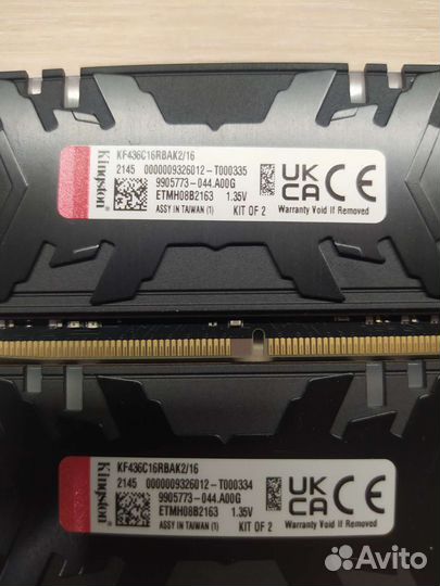 Kingston Fury Renegade RGB DDR4 16Gb 3600MHz CL16