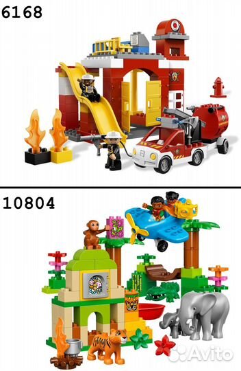 Lego duplo, много наборов