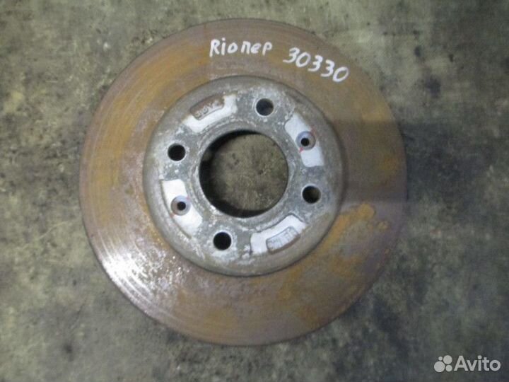 Диск тормозной передний вентилируемый Kia RIO 2005