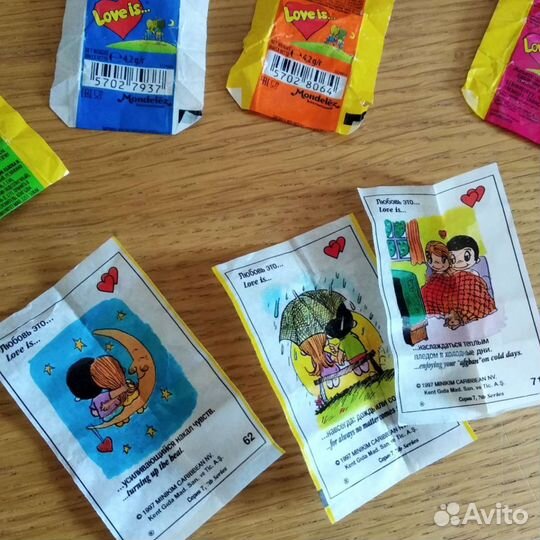 Вкладыши Love is 7 серия