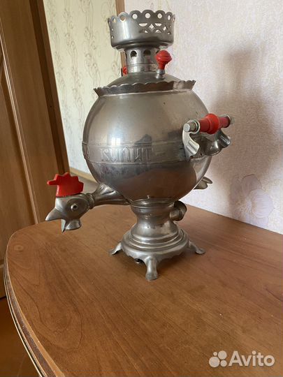 Самовар электрический коллекционный петух