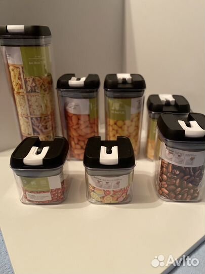 Набор для сыпучих продуктов из 7 шт