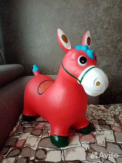 Резиновый ослик