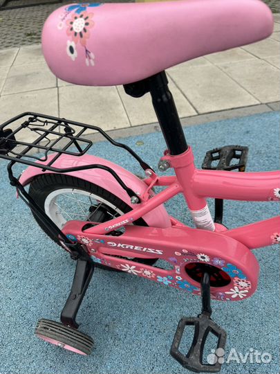 Велосипед детский двухколесный 12 дюймов kreiss