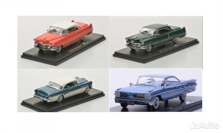 1/43 gfcc Cadillac Buick Pontiac модели