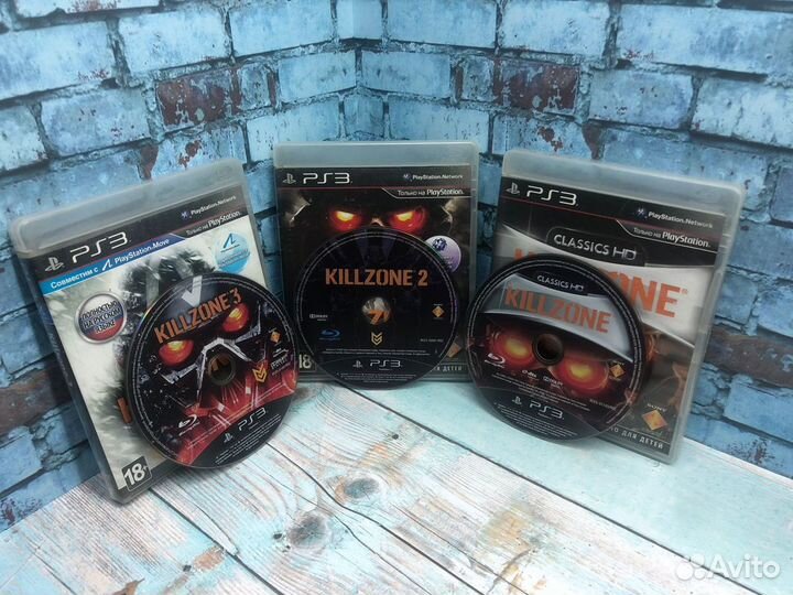 Антология Killzone 1-3 для PS3