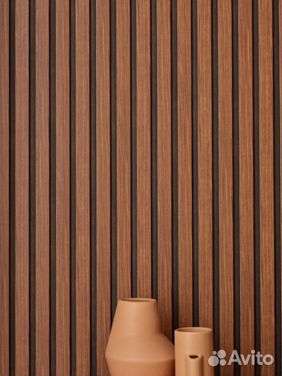 Реечные стеновые панели VOX Linerio M-line mocca 2