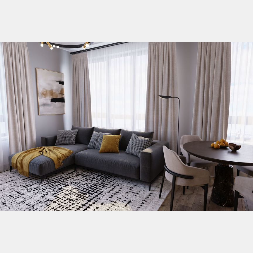 3-к. квартира, 65,4 м², 8/25 эт.