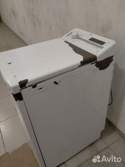 Стиральная машинка с вертикальной загрузкой Б/У