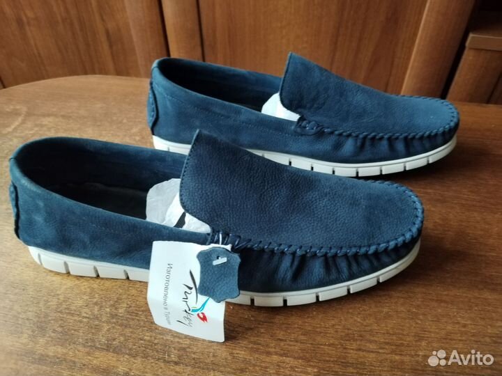 Мокасины мужские новые