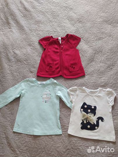 Пакет одежды для девочки 86-92