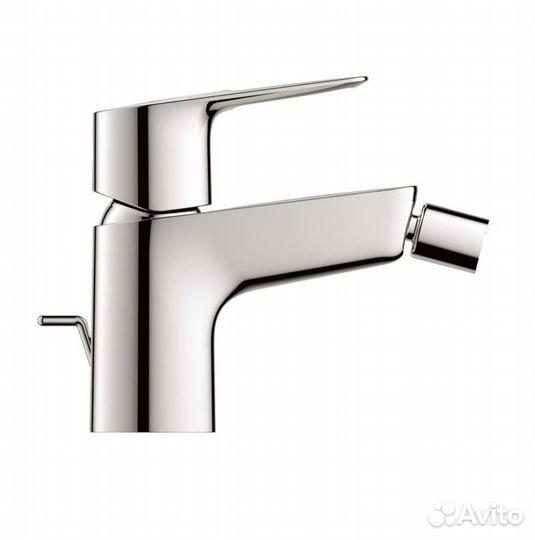 Смеситель для биде однорычажный с рычажным донным