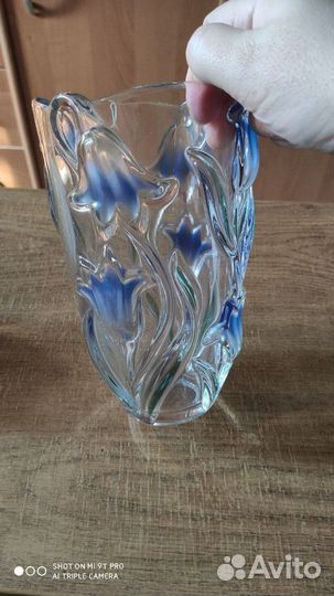 Ваза хрустальная. Новая