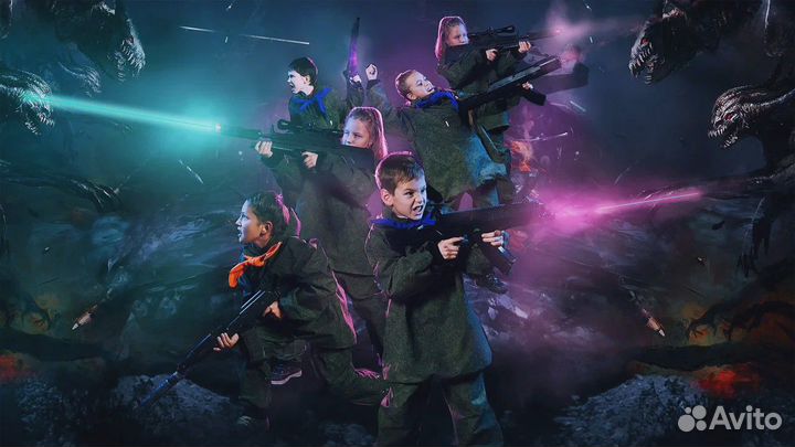 Детский День Рождения в лазертаге Альянс парк