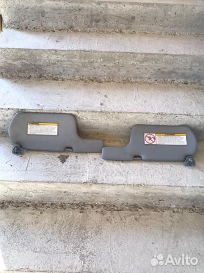 Солнцезащитные козырьки на Nissan Almera Classic