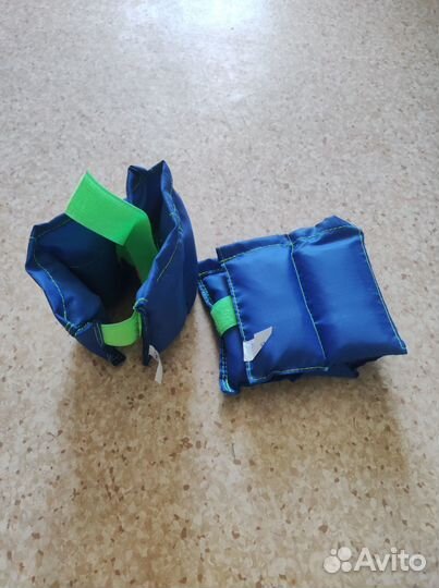 Утяжелители для ног и рук по 0,5кг