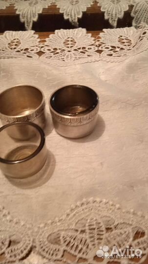 Солонка мельхиор СССР